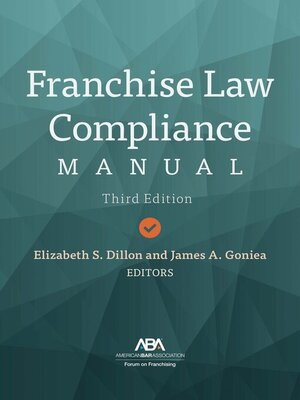 cover image of Franchise Law Compliance Manual